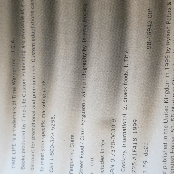 Street Food~ A Time Life Cookbook - Picture 12 of 12